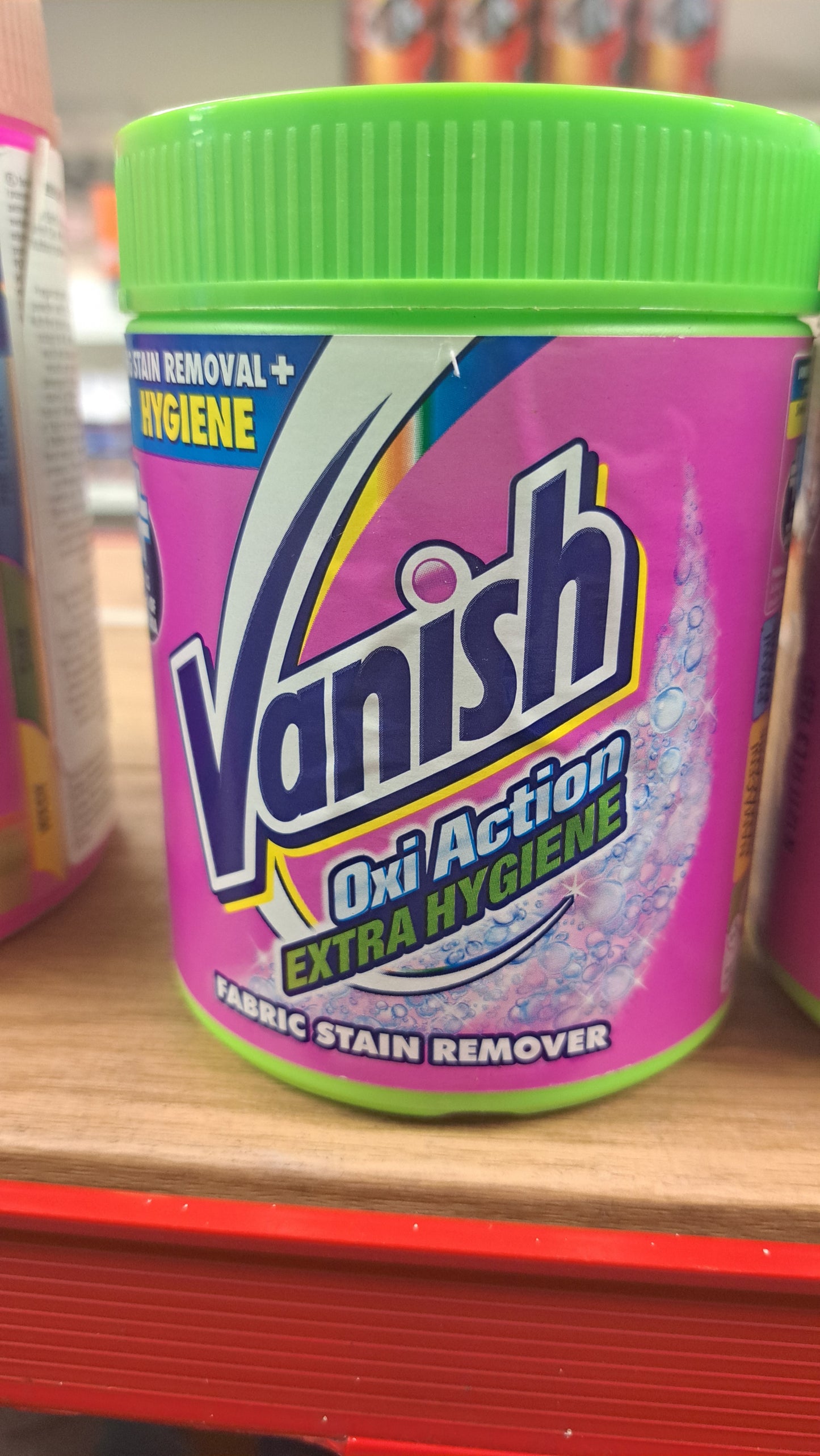Vanish Oxi Action Extra Hygiene Fabric Stain Remover