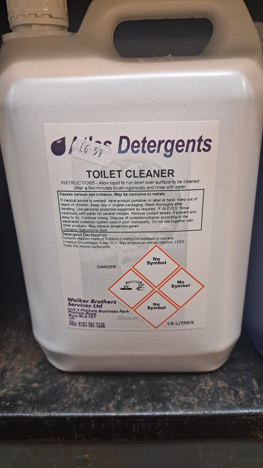 Atlas Detergents Toilet Cleaner (5 Litres)