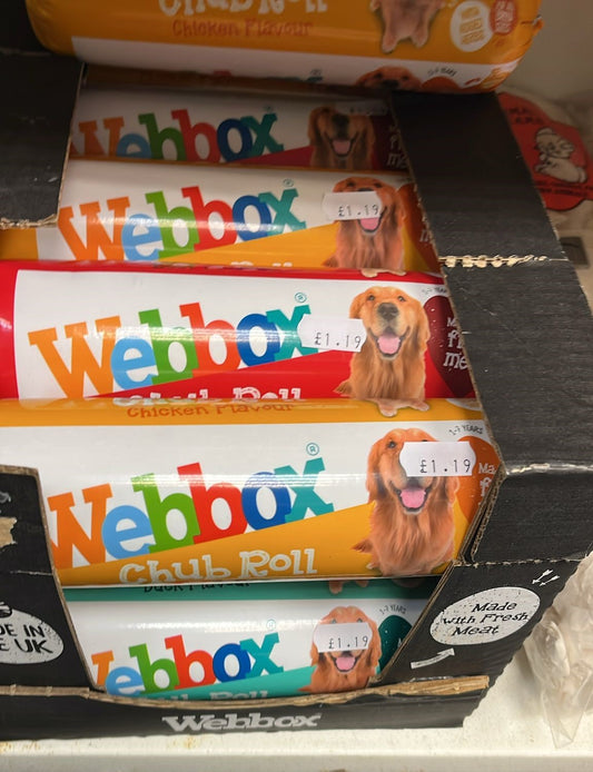 Webbox Chub Roll - Assorted Flavours