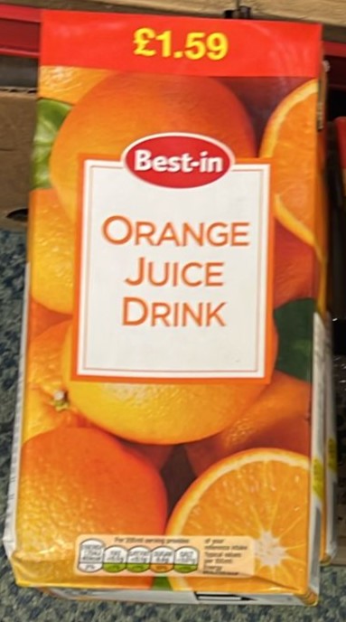 Best-In Orange Juice Drink
